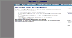 Desktop Screenshot of carconnect-online.de
