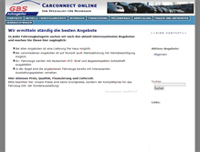Tablet Screenshot of carconnect-online.de